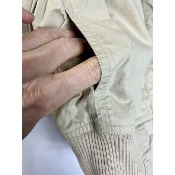VTG/Retro Arizona Light Weight Cargo/Chino Crop Jacket L 🤎 - Picture 8 of 8